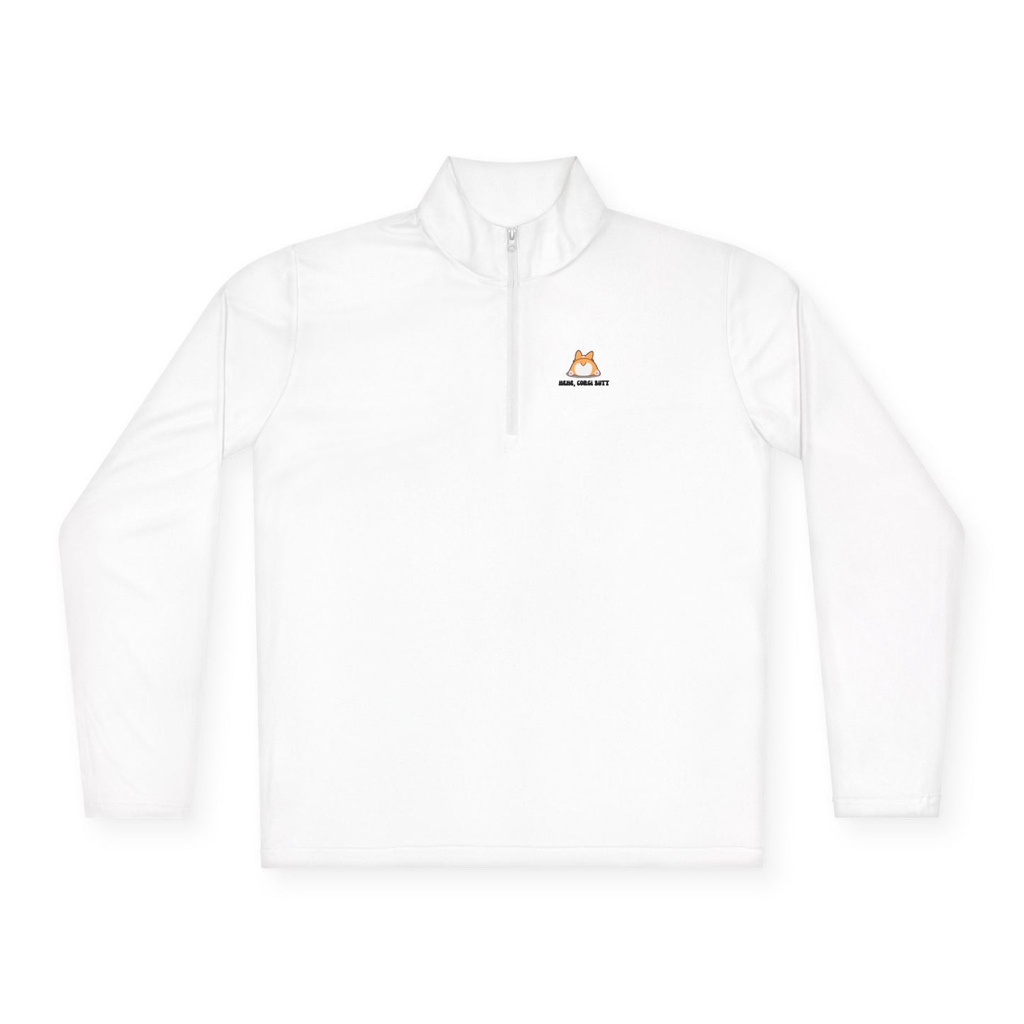 Corgi Butt Unisex Quarter-Zip Pullover