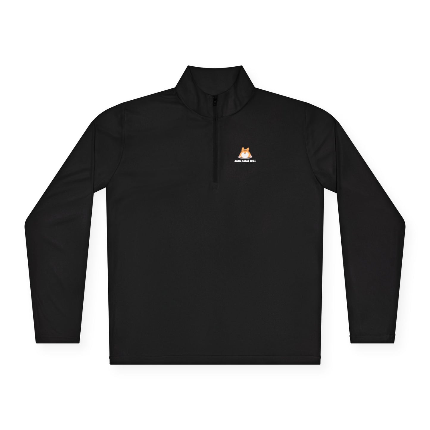 Corgi Butt Unisex Quarter-Zip Pullover