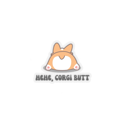 Corgi Butt Sticker