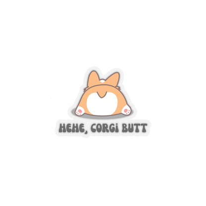 Corgi Butt Sticker