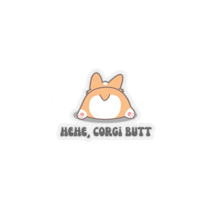 Corgi Butt Sticker