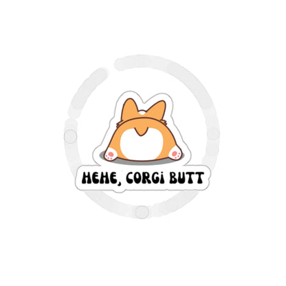 Corgi Butt Sticker