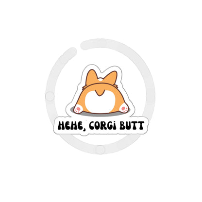 Corgi Butt Sticker