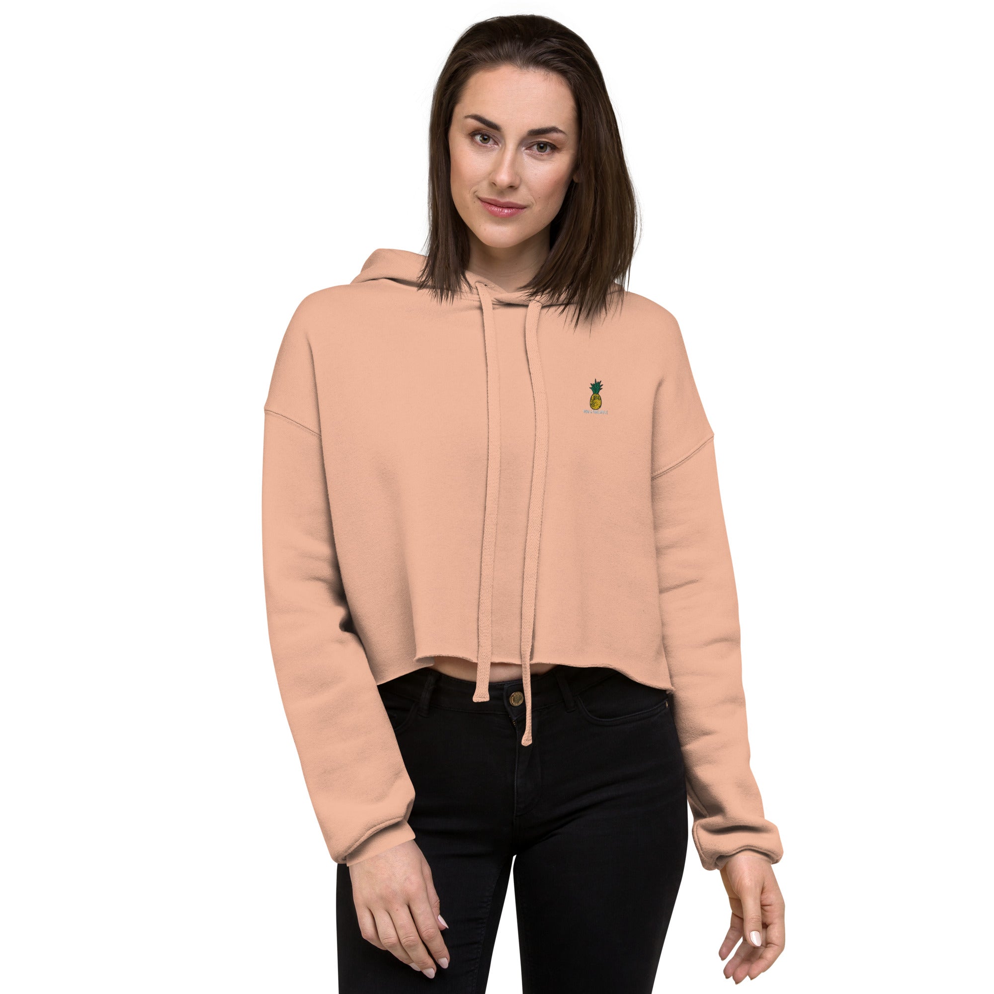 Fineapple Crop Hoodie