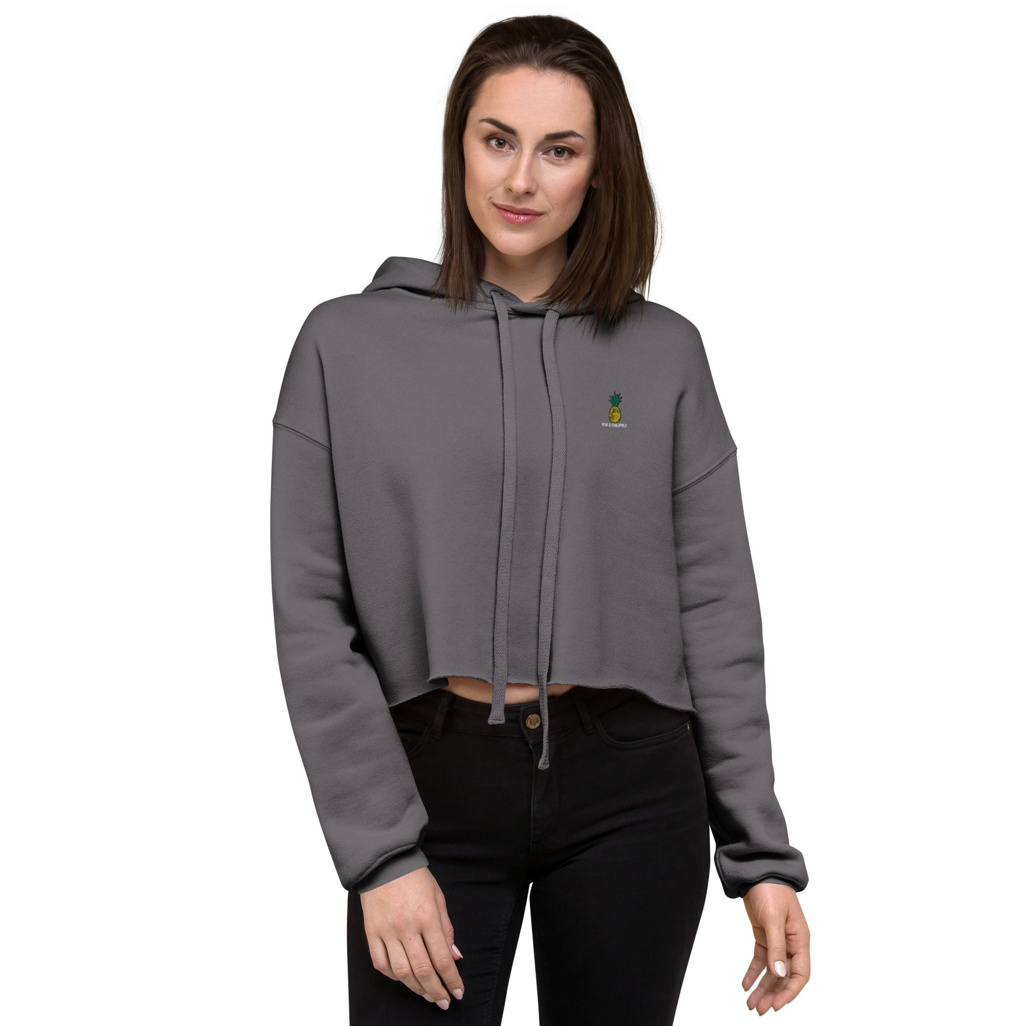 Fineapple Crop Hoodie
