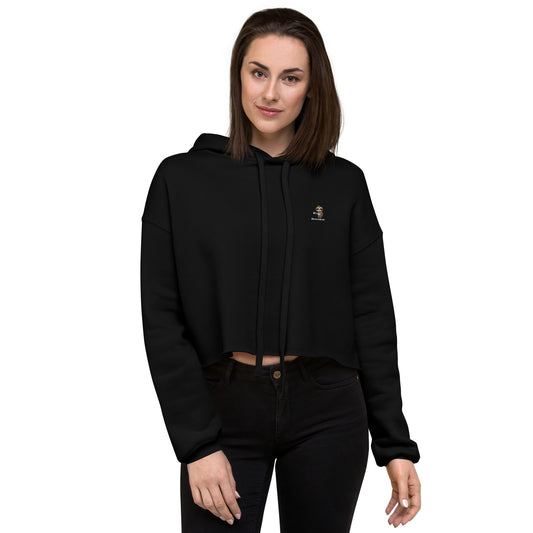 Let Me Wake Up Crop Hoodie