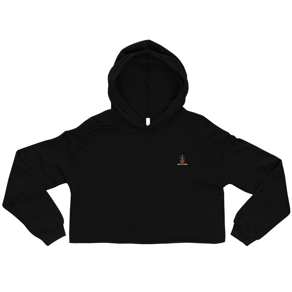 Don't be a Pr**k Crop Hoodie