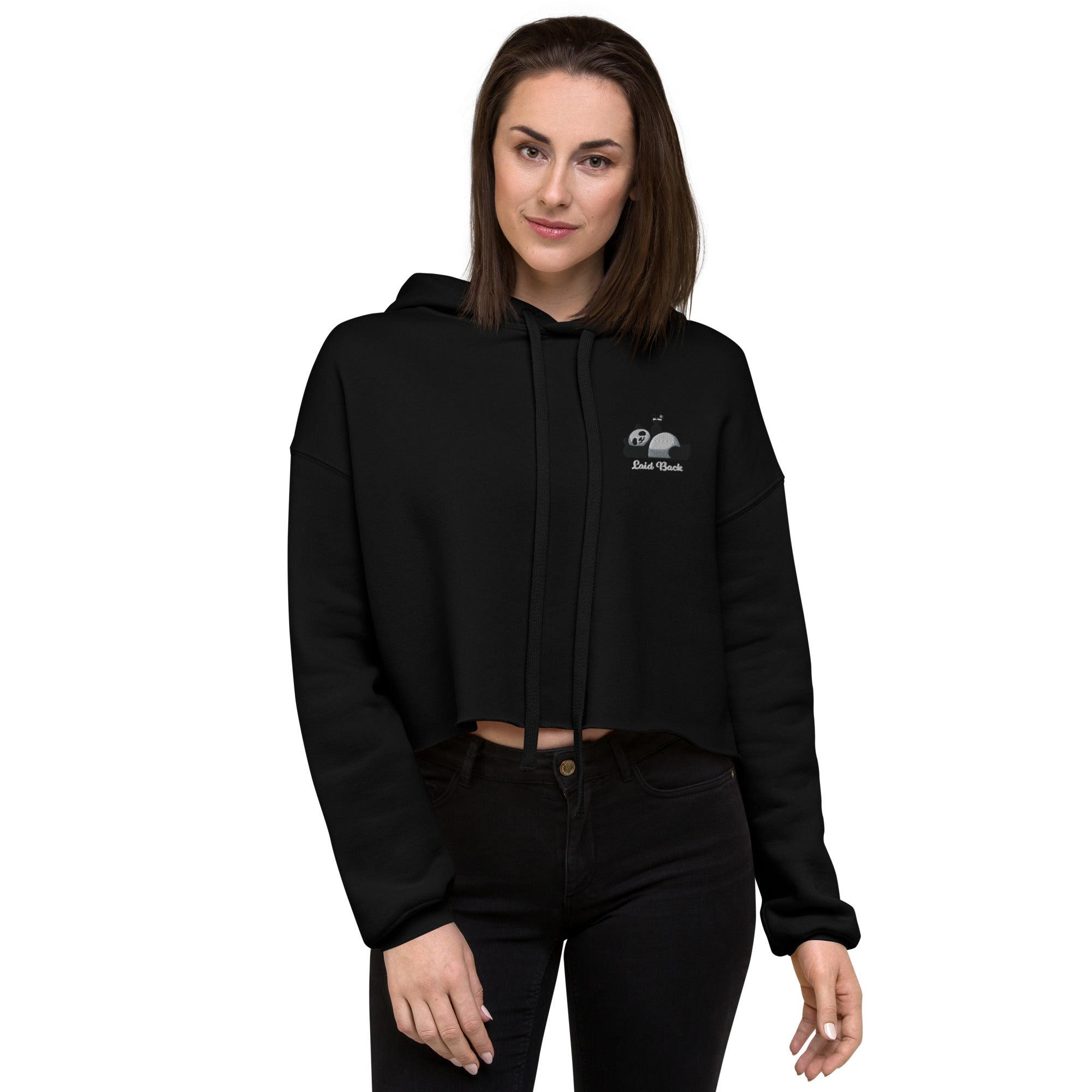 Laid Back Crop Hoodie