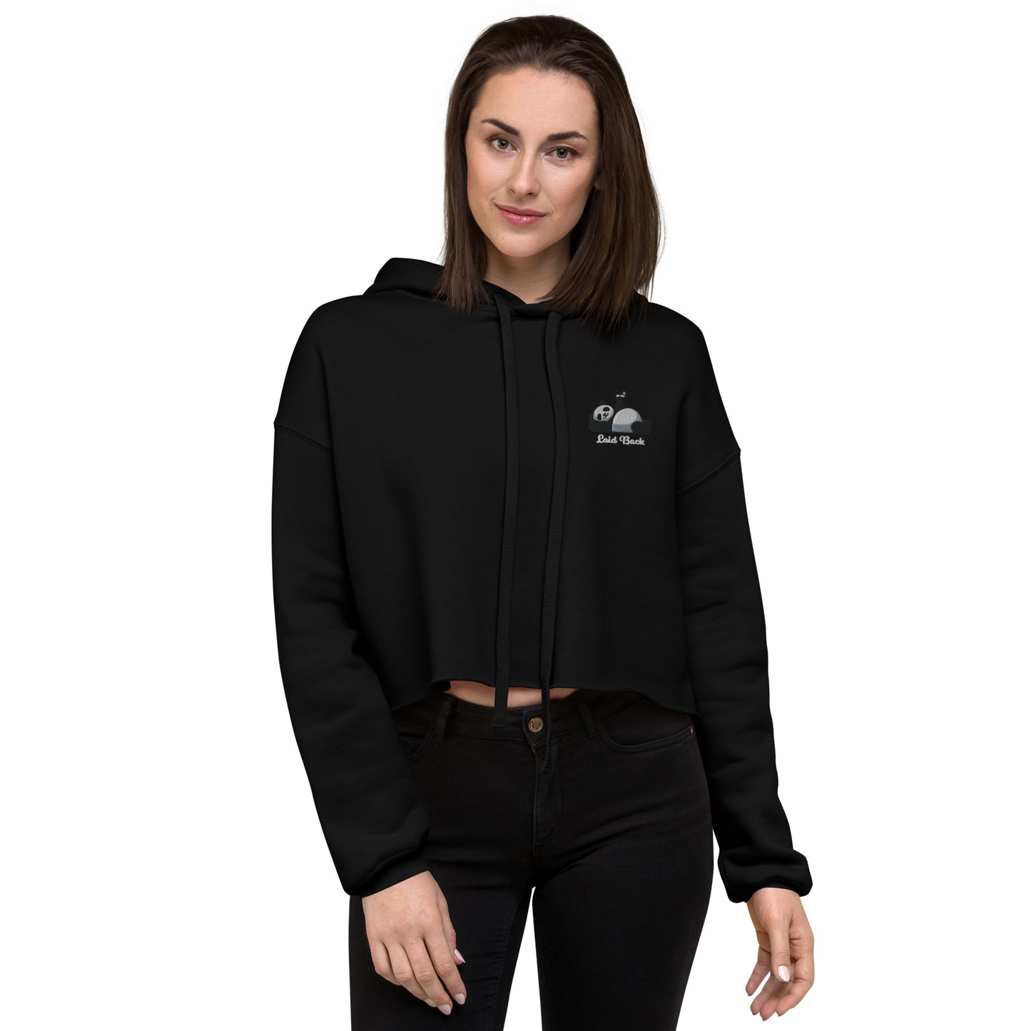 Laid Back Crop Hoodie