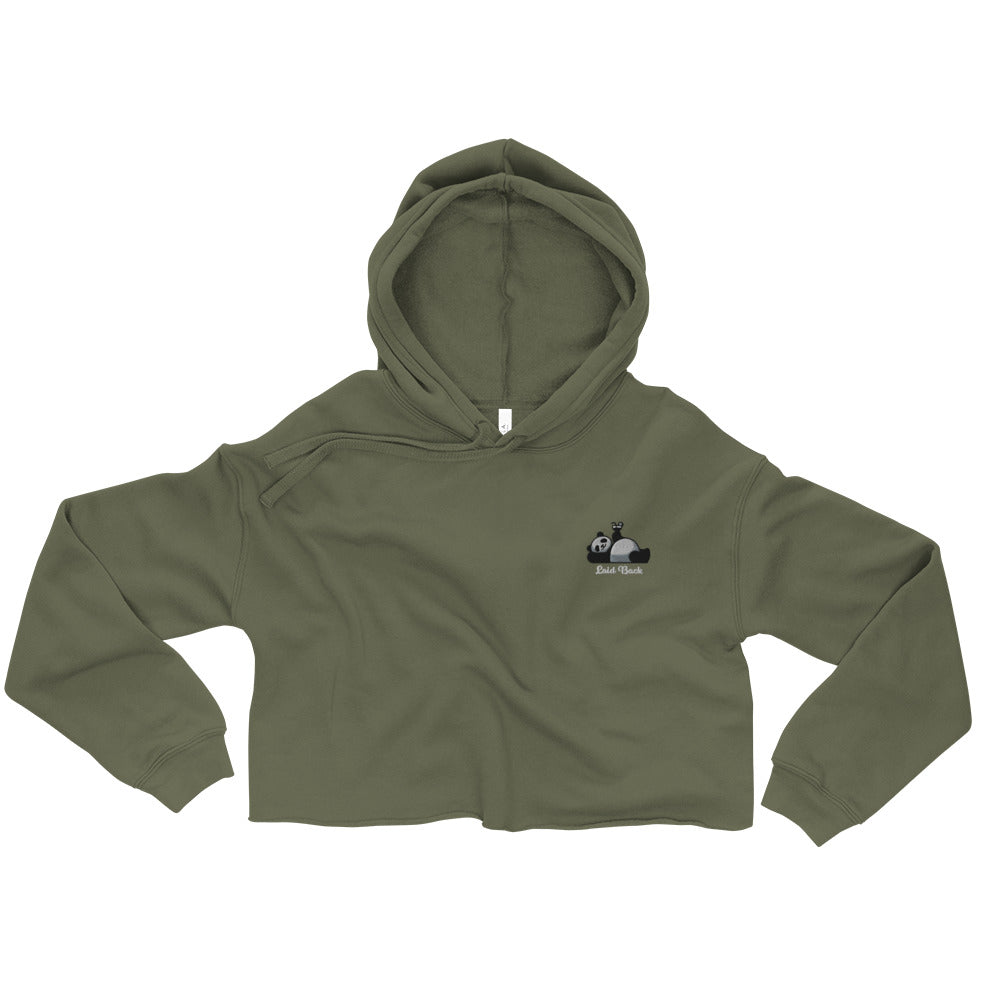 Laid Back Crop Hoodie