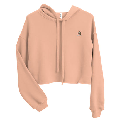 Let Me Wake Up Crop Hoodie