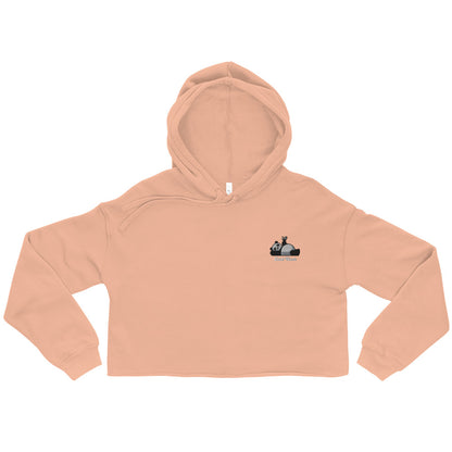 Laid Back Crop Hoodie